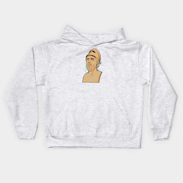 Pericles Kids Hoodie by The History of Ancient Greece - Podcast